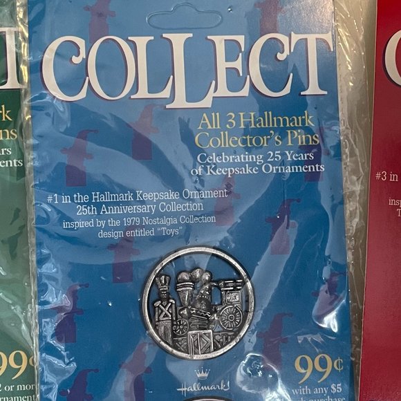 3 Hallmark Collector's Pins - Picture 5 of 7